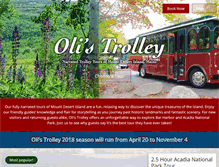 Tablet Screenshot of olistrolley.com